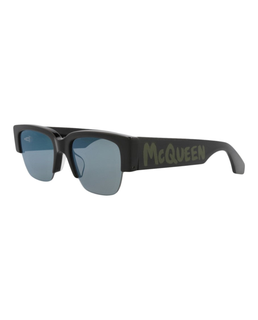 Alexander Mcqueen Square-Frame Recycled Acetate Sunglasses