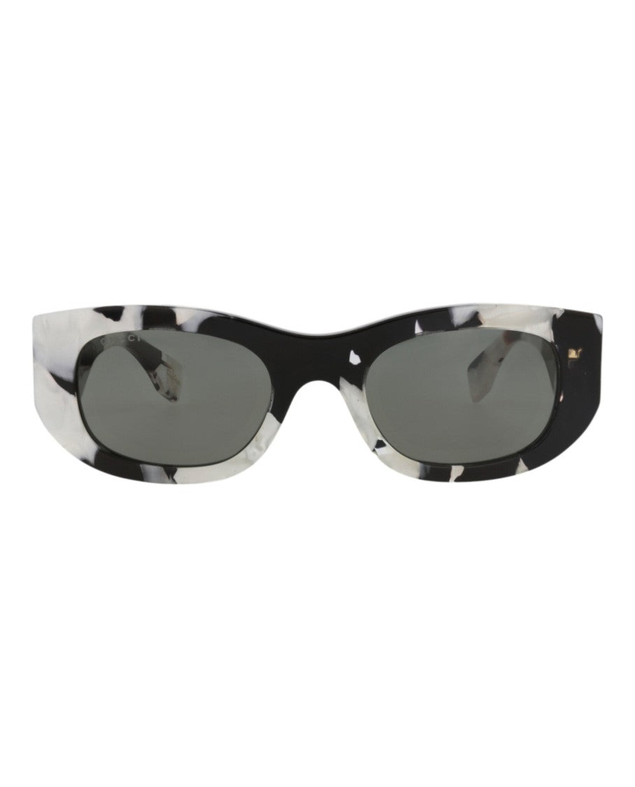 Gucci Round-Frame Recycled Acetate Sunglasses