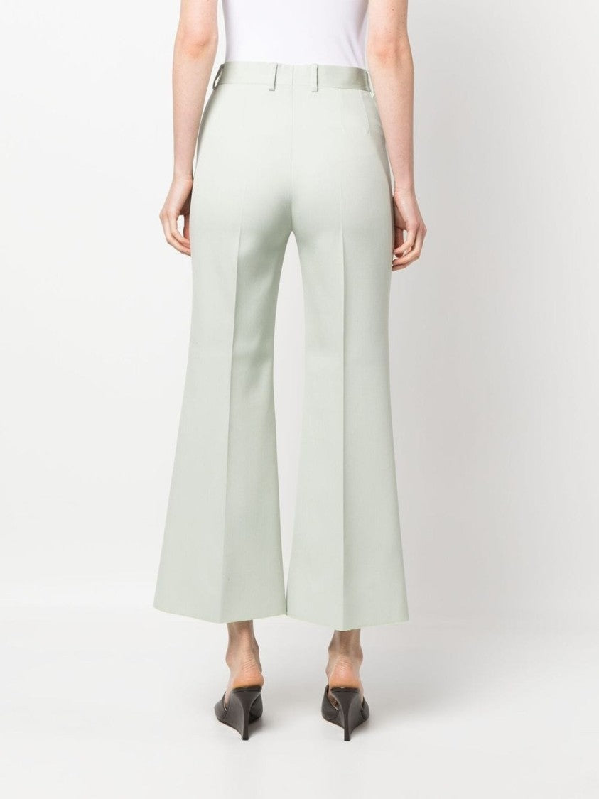 Lanvin Cropped Flared Trousers