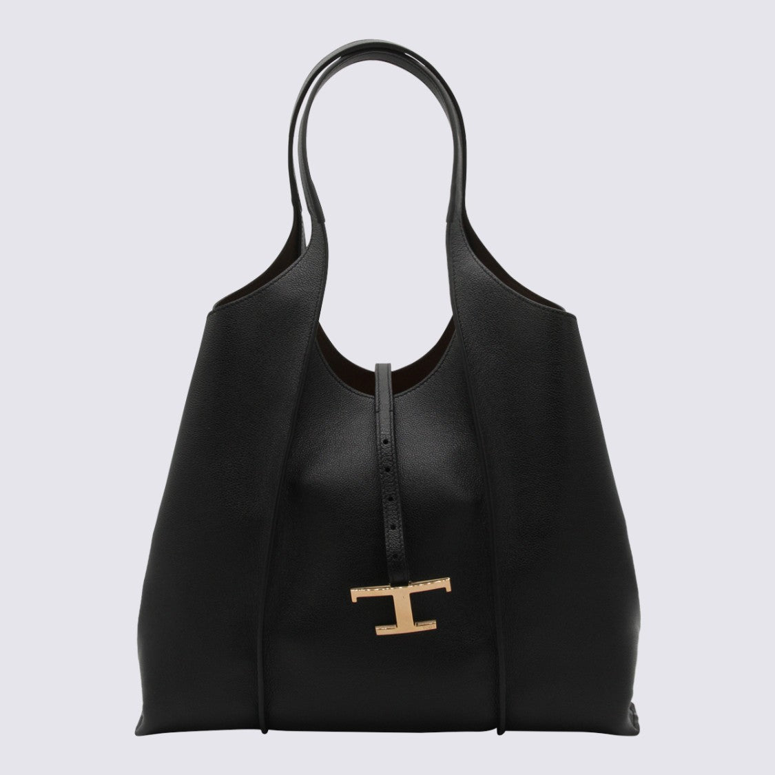 Tod's Black Leather Tote Bag