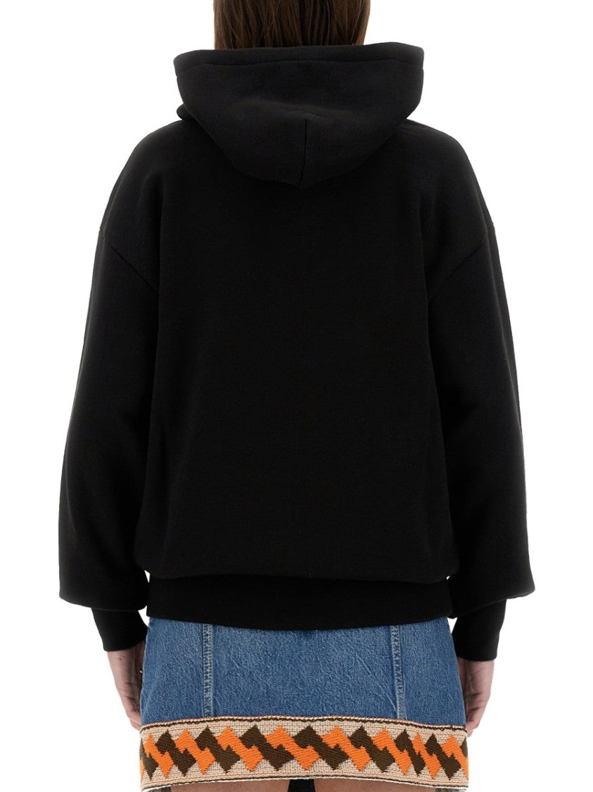 Valentino Relaxed Fit Cotton Hoodie