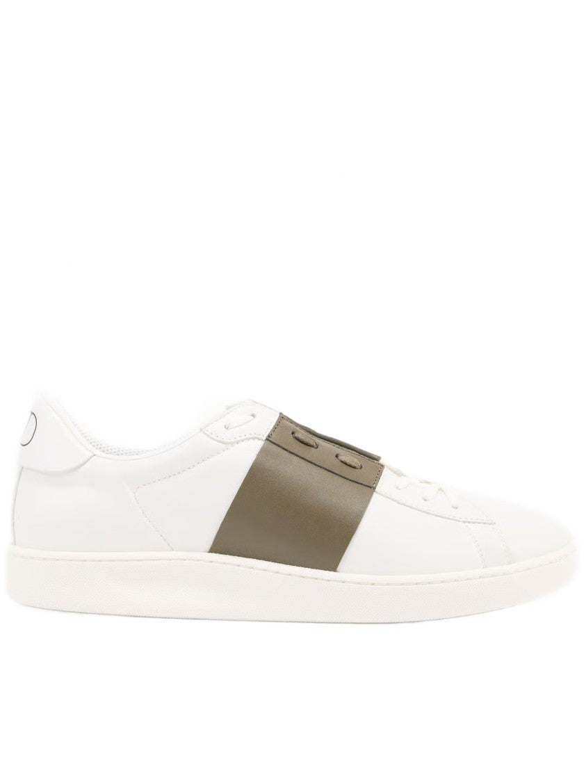 Valentino Open Royco Low-Top Leather Sneakers