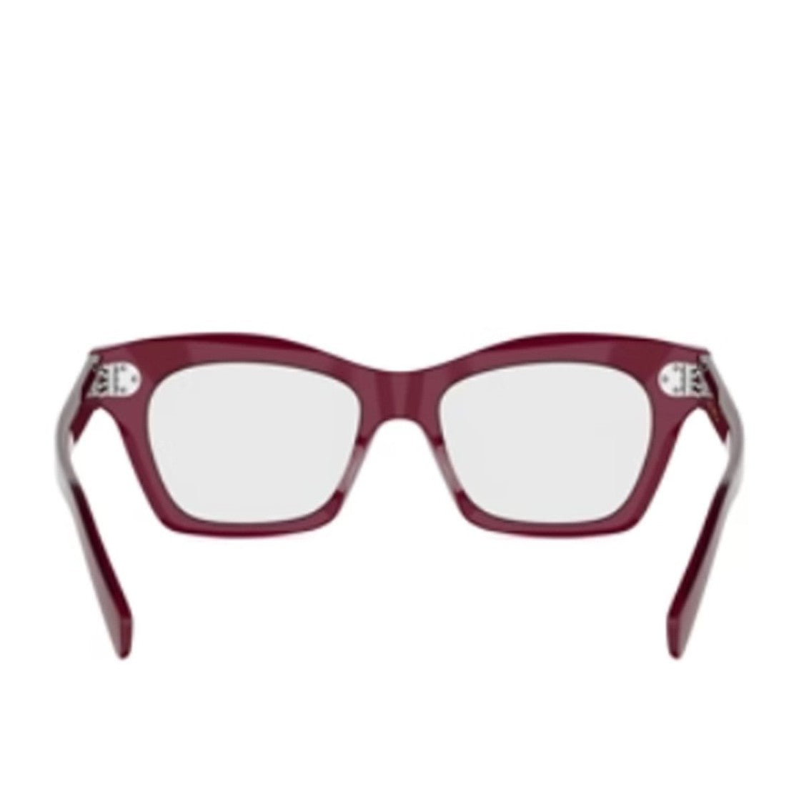 Celine Bordeaux Three Dots Acetate Cat-Eye Sunglasses