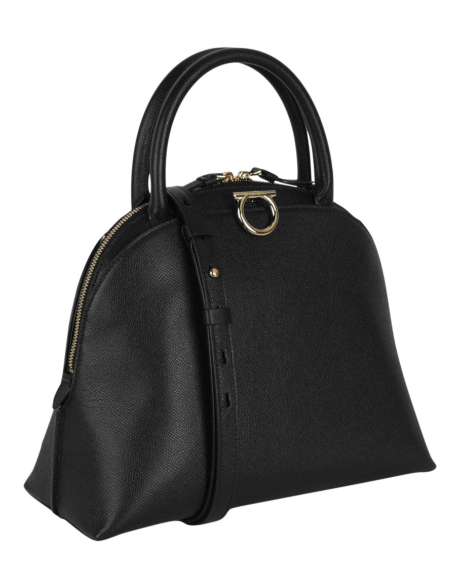 Ferragamo Gancini Medium Top Handle Bag