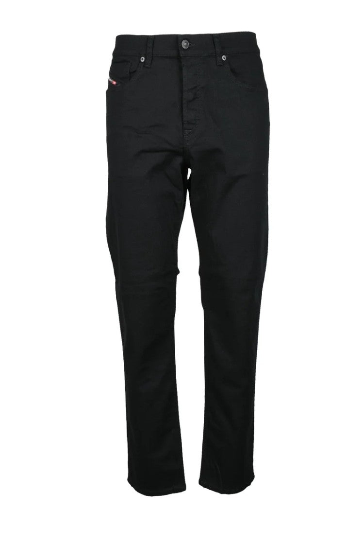 Diesel Black Regular Denim Jeans