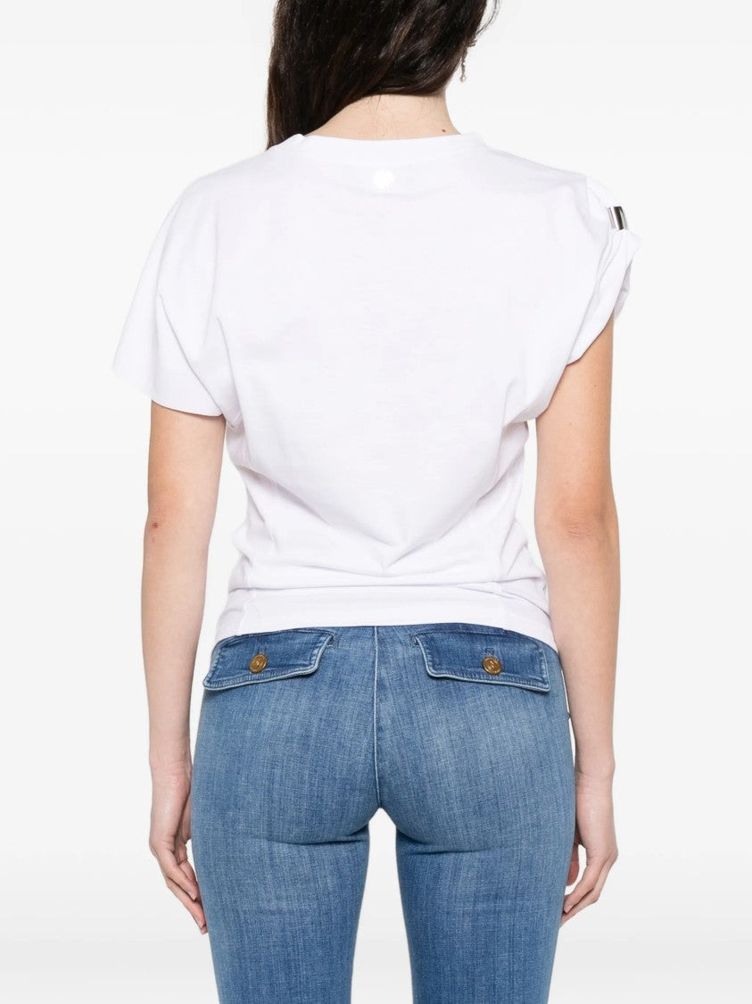 Seafarer White T-Shirt Estephan Relaxed Cotton T-Shirt
