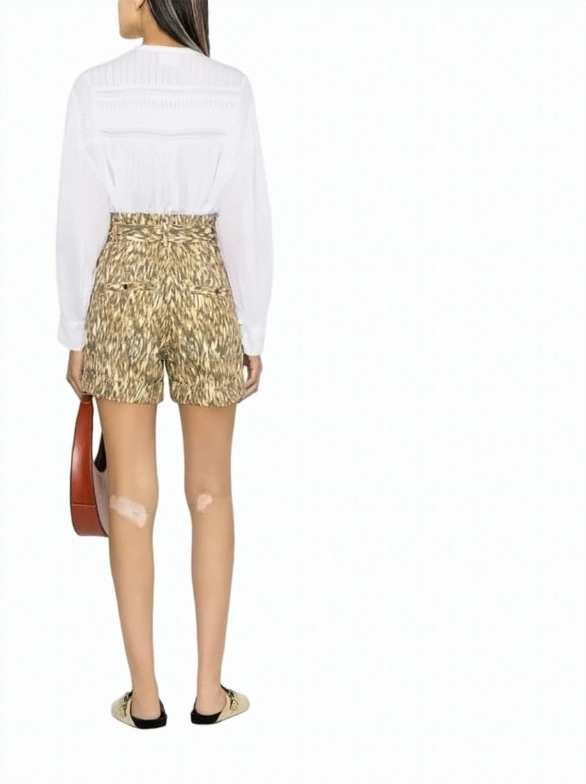 Isabel Marant Lightweight White Blouse With Pintuck Detailing