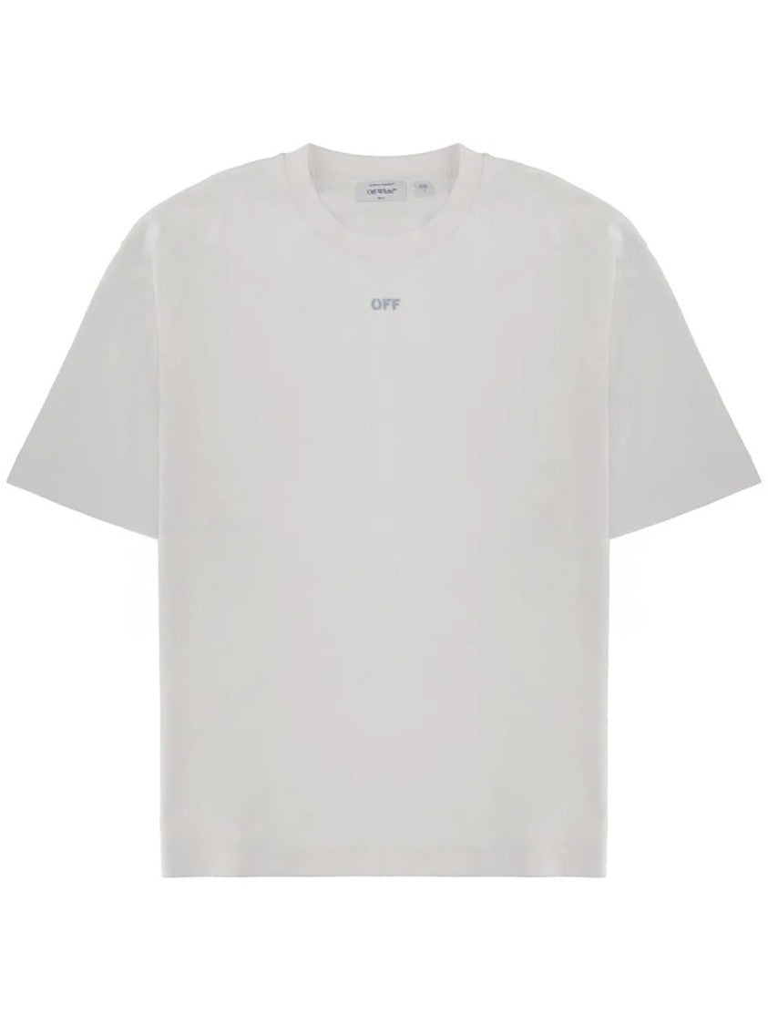 Off-White White New Off Stamp Cotton T-Shirt
