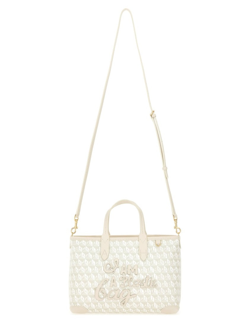 Anya Hindmarch Compact Tote Bag With Geometric Pattern