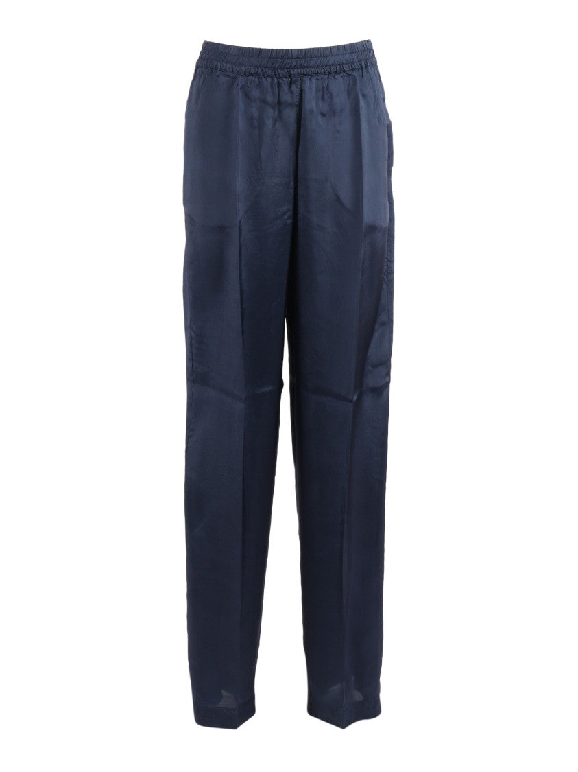 Aspesi Relaxed Tapered Subtle Sheen Straight-Leg Pants