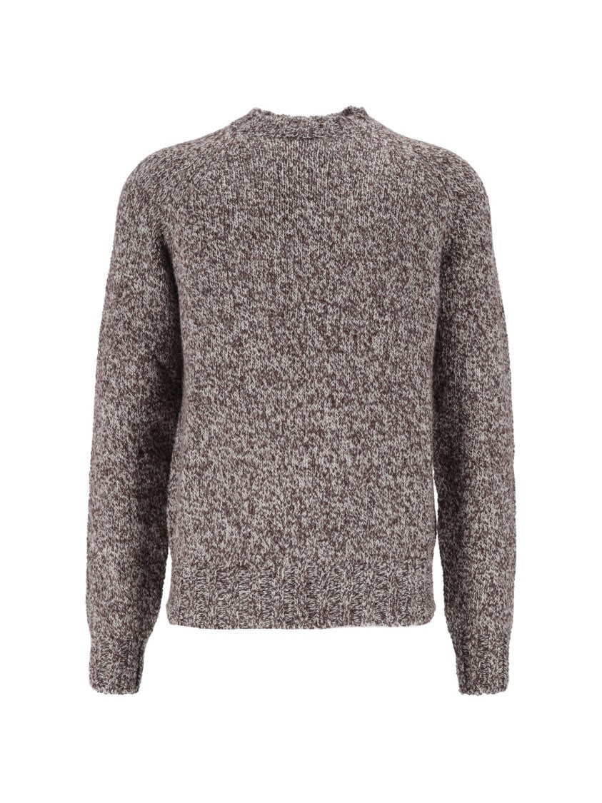 Ballantyne Marled Knit Crewneck Sweater