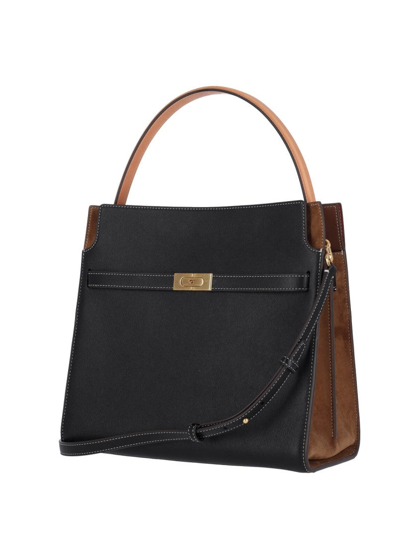 Tory Burch "Lee Radziwill" Handbag – Black