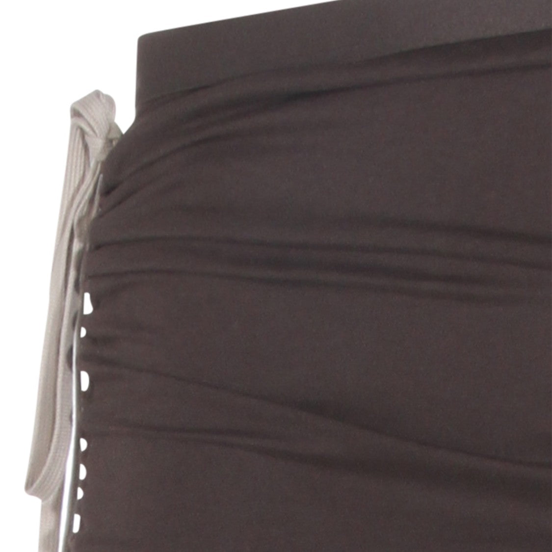 Moncler X Rick Owens Maxi Skirt With Drawstring Closure And Front Slit