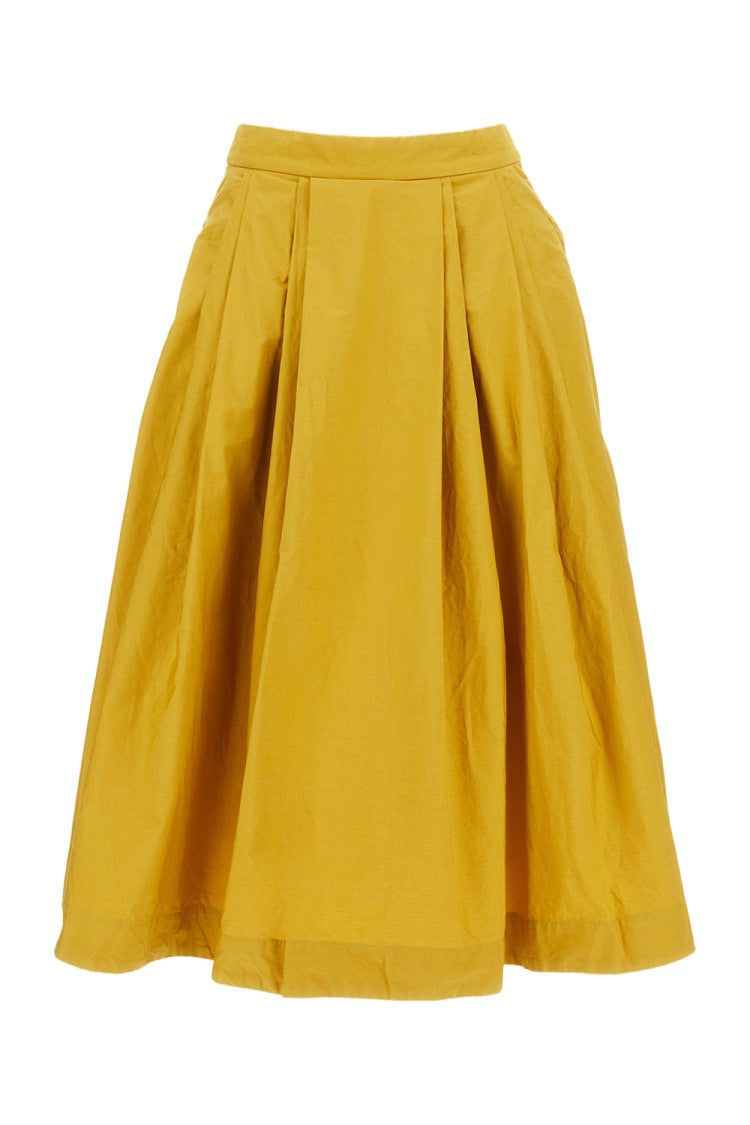Casey & Casey Flared Pleated Skirt