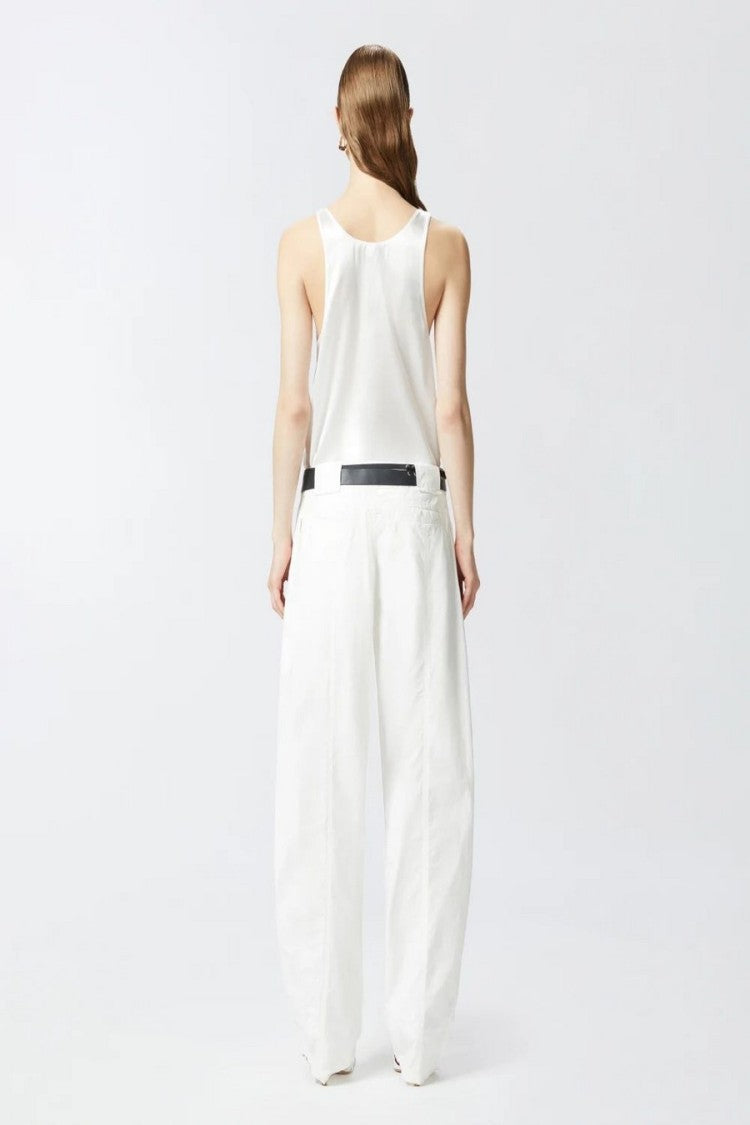 Pinko Sleeveless Silk Blend Elegant Top