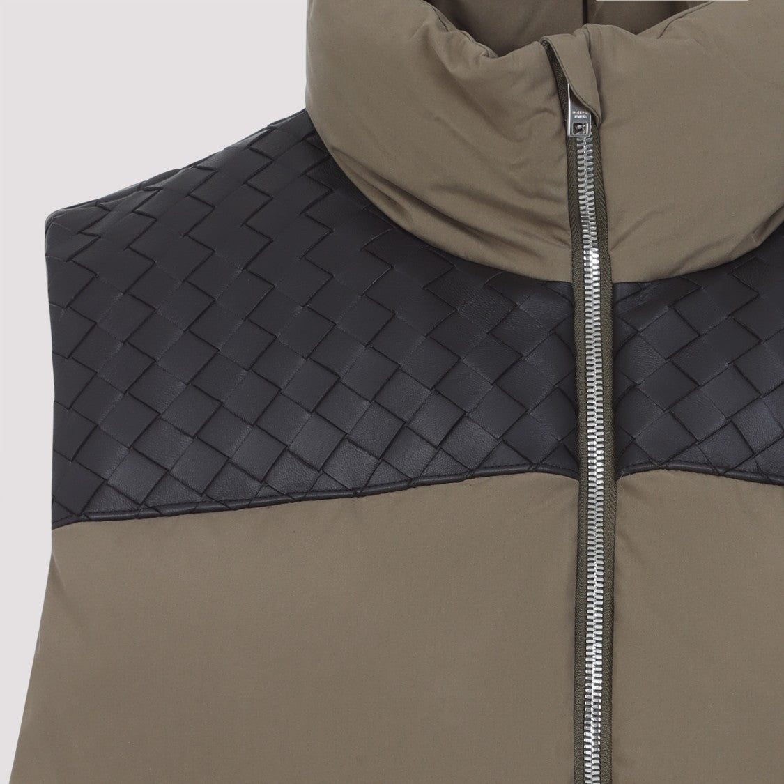 Bottega Veneta Brown Feather Down Jacket