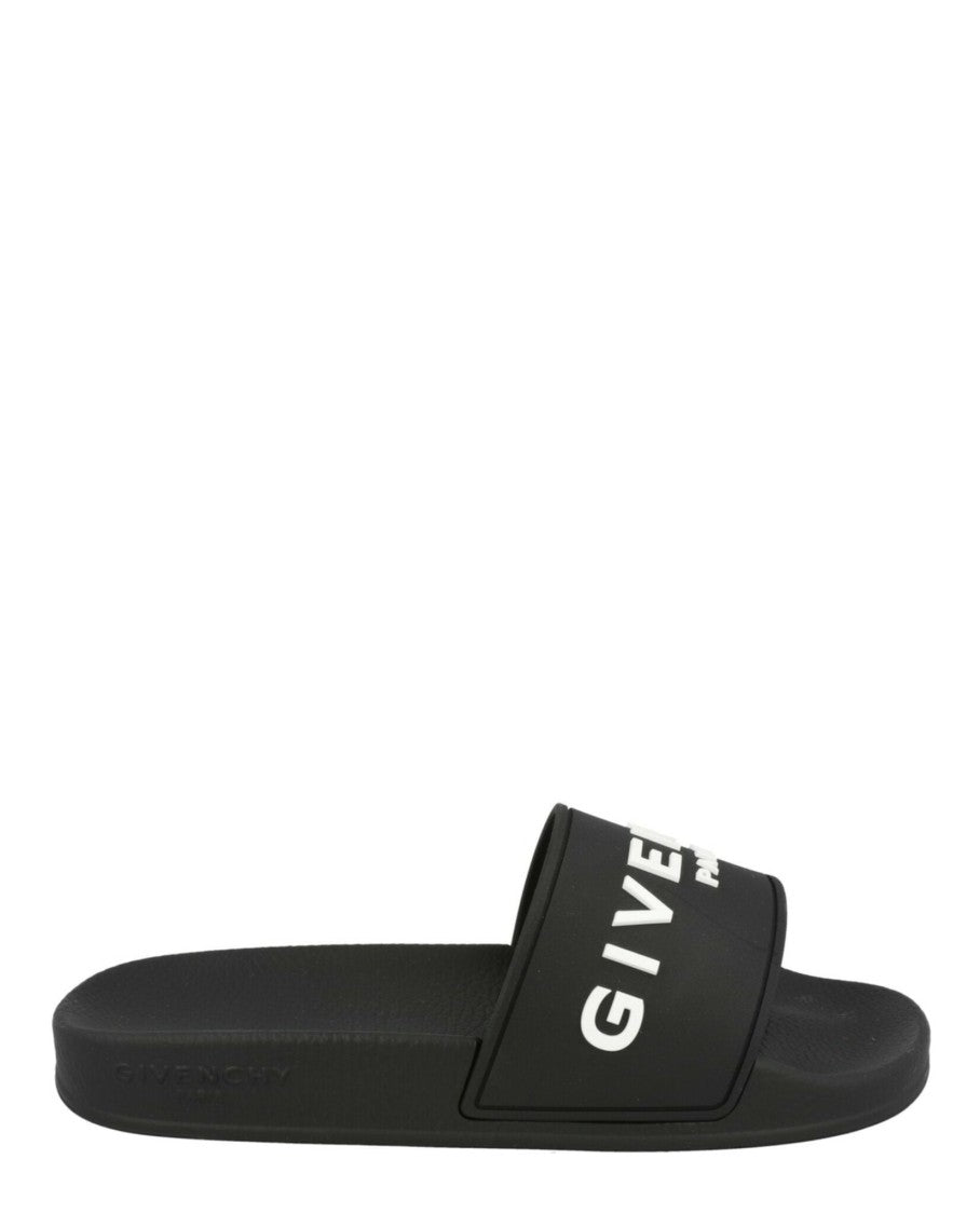 Givenchy Logo Signature Slides