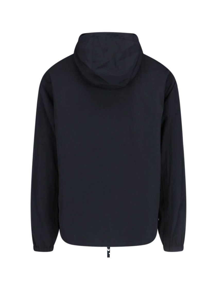 Burberry "Ekd" Hooded Jacket – Black