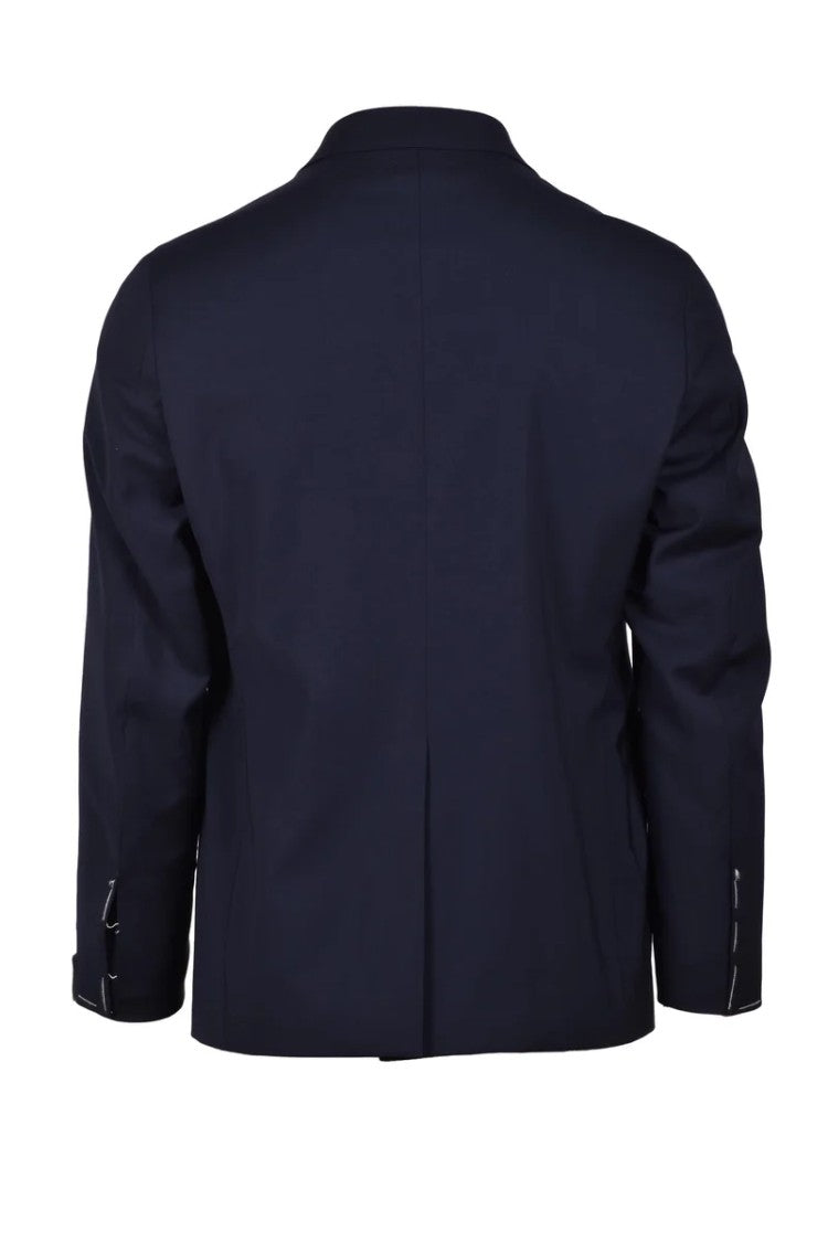 Alberto La Torre Double-Breasted Jacket Virgin Wool