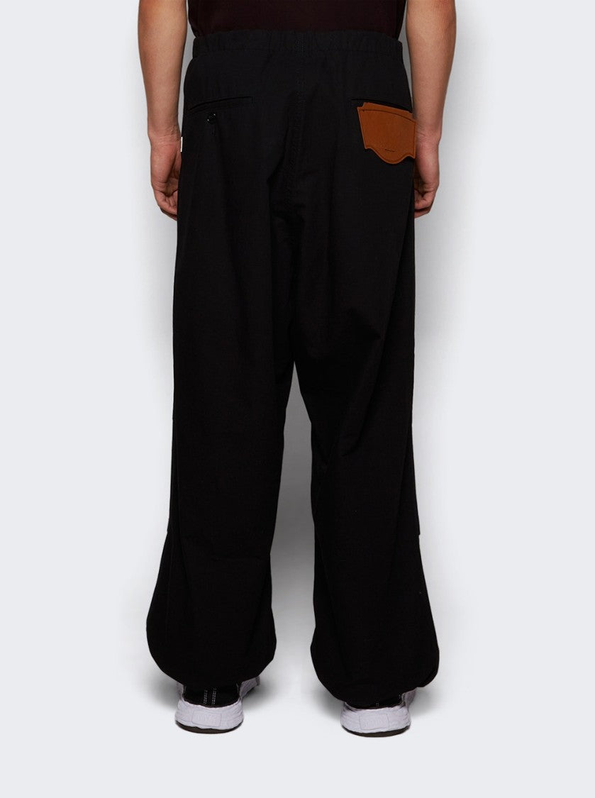Maison Mihara Yasuhiro Parachute Trousers Black