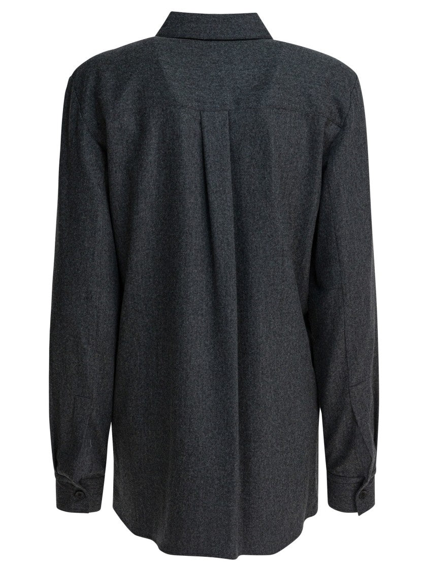Khaite Wool And Cashmere "Auryn" Shirt