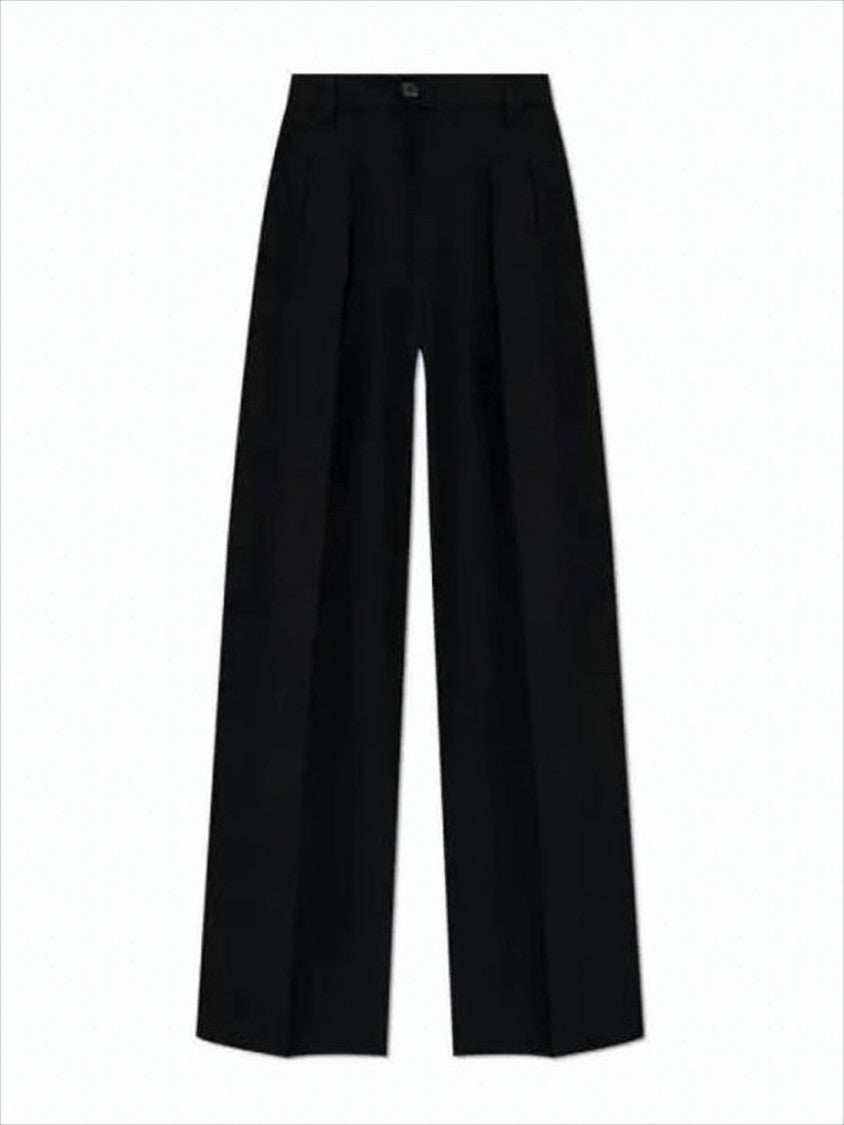 A.P.C. High-Waisted Straight-Leg Pants With Tailored Pleats