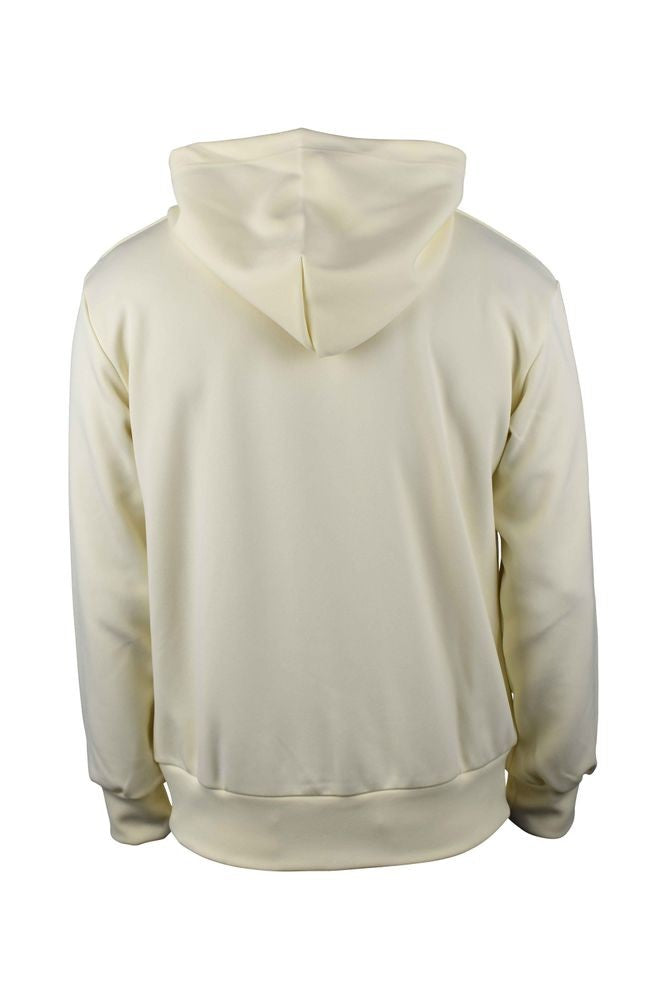 Comme Des Garçons Pastel Yellow Polyester Sweatshirt With Drawstring Hood
