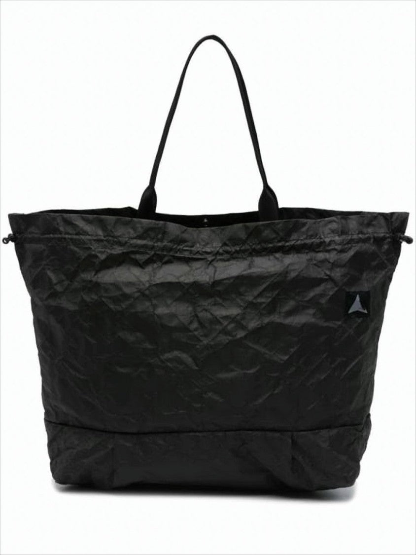 Roa Crinkled-Texture Shoulder Bag With Minimalist Design