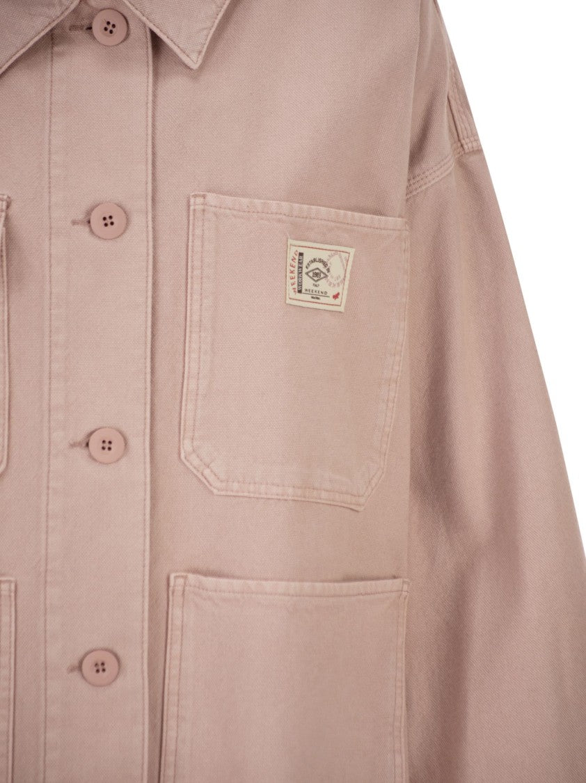 Max Mara Wkdalbum - Cotton Canvas Workwear Jacket