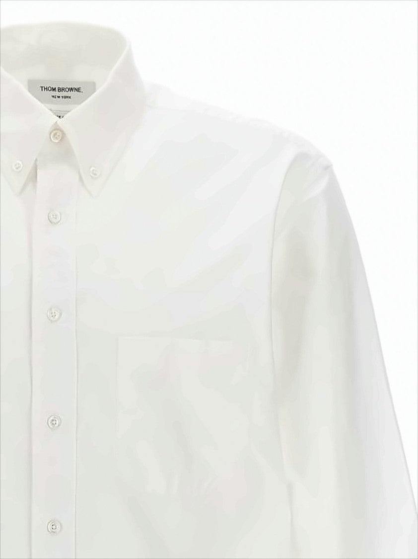 Thom Browne Long-Sleeve Button-Up Shirt