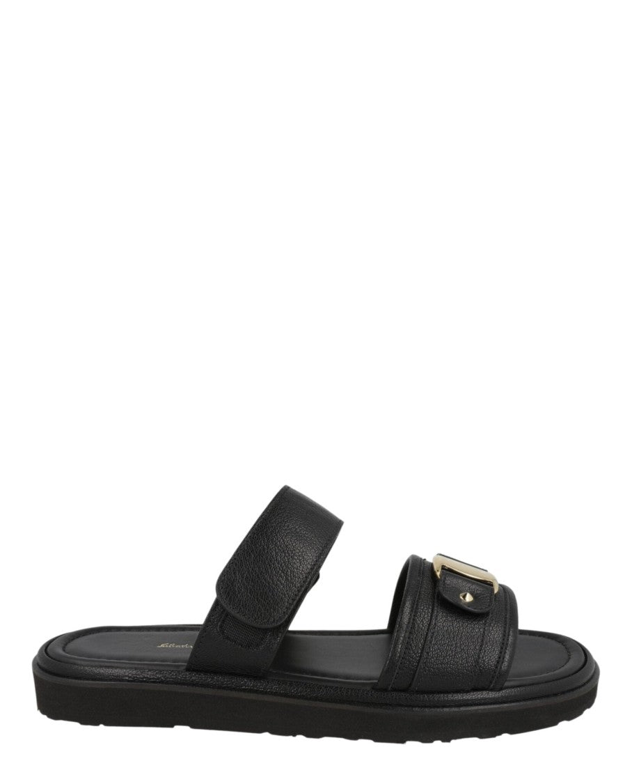 Ferragamo Kamy Leather Sandals