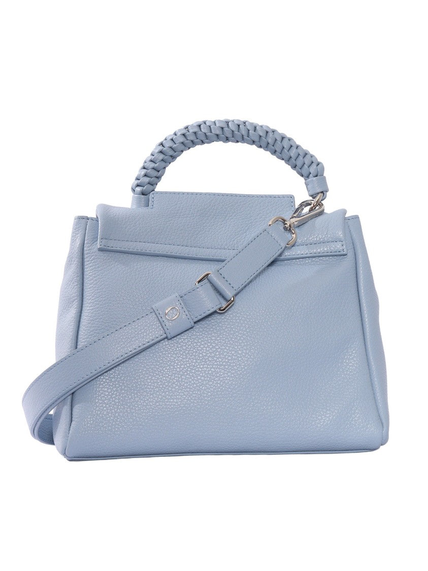 Claudio Orciani Structured Pebbled Leather Handbag