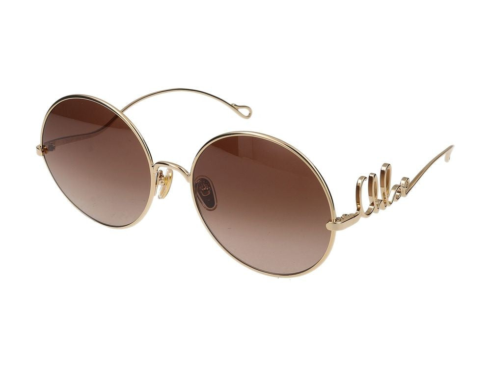 Chloé Sunglasses Ch0329s 002 Gold Gold Brown 60/19/140