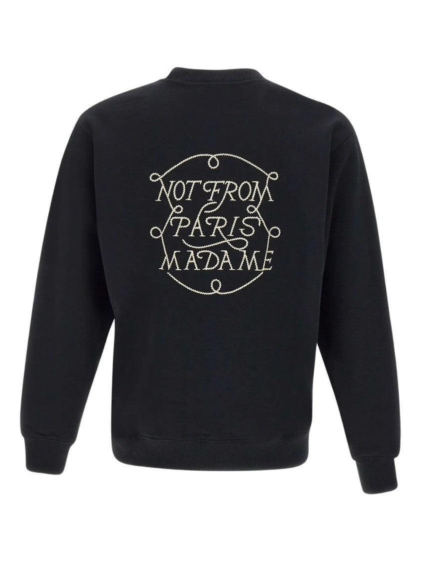 Drôle De Monsieur Le Sweatshirt Slogan Tresses