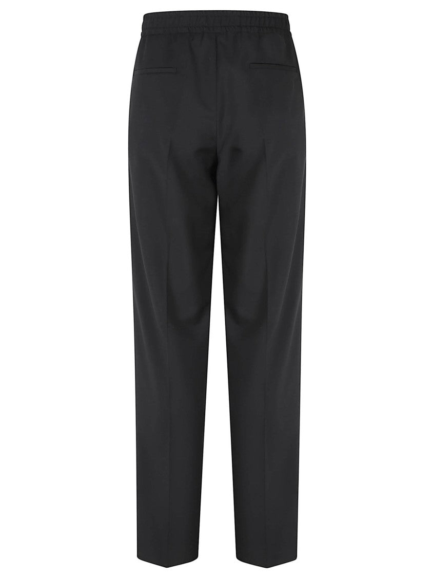 Valentino Garavani Wool Mohair-Blend Tailored Trousers