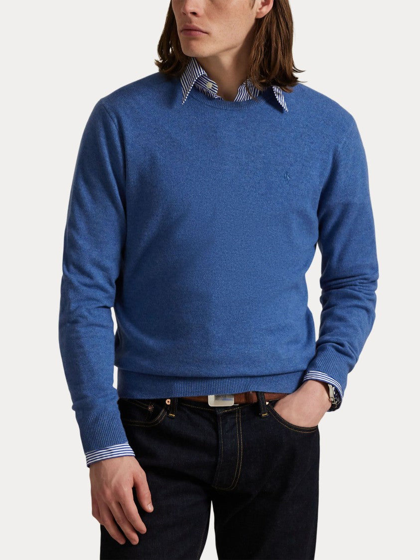 Polo Ralph Lauren Logo Embroidered Crewneck Sweater