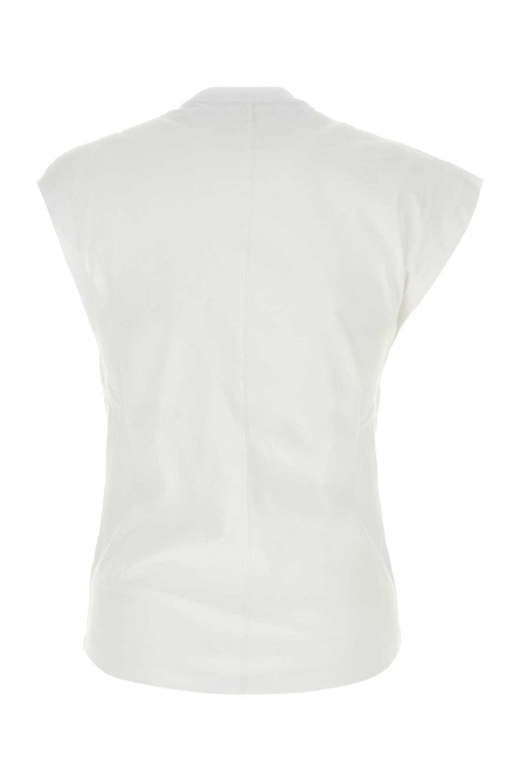 Isabel Marant White Cotton Nayda T-Shirt