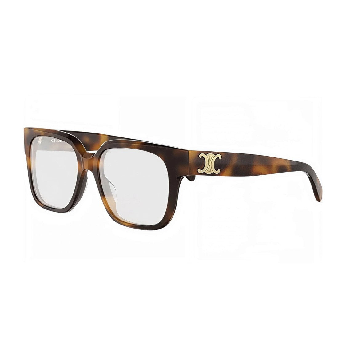 Celine Havana Triomphe Acetate Square Sunglasses