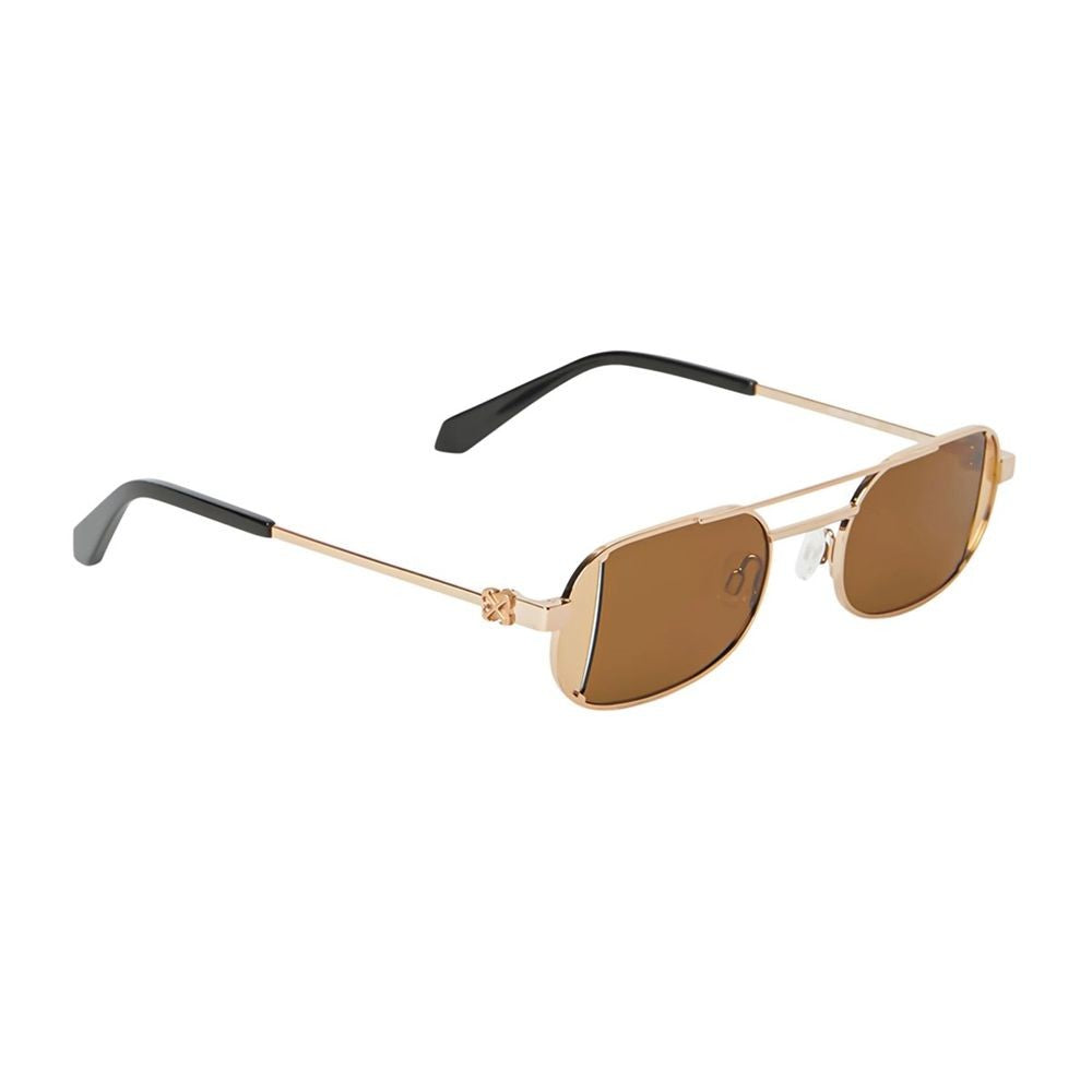 Off-White Oeri14h Lynn Gold-Tone Metal Frame Sunglasses