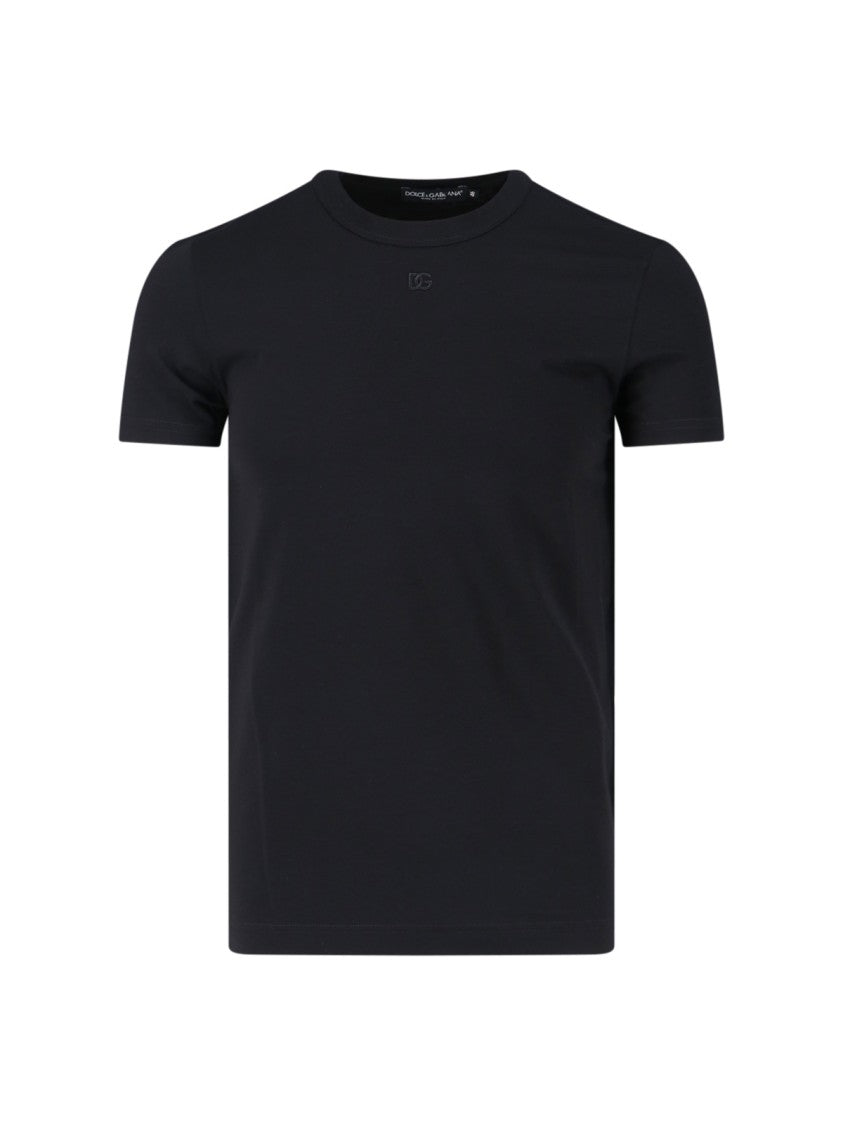 Dolce & Gabbana Logo T-Shirt – Black