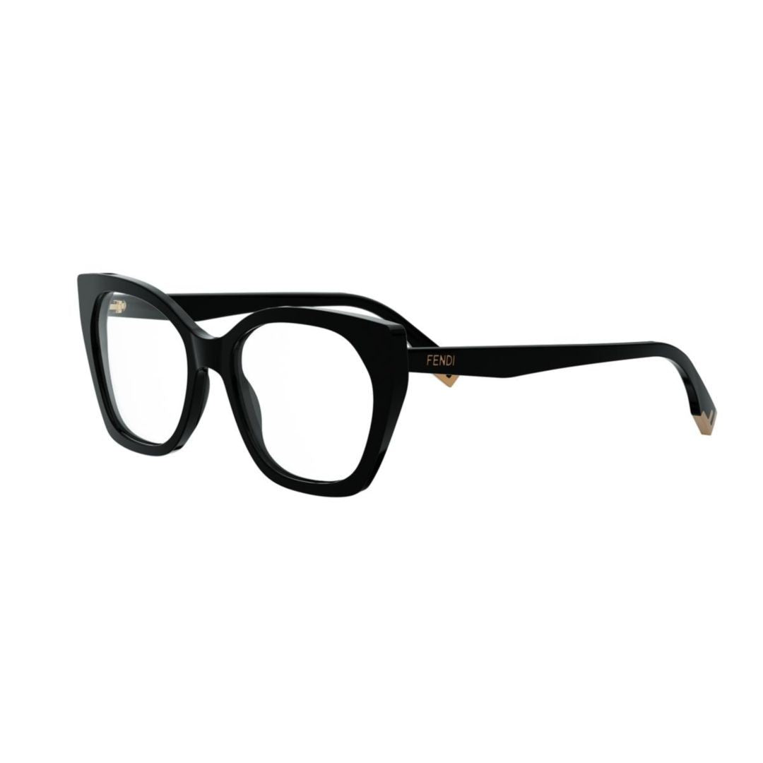Fendi Fe50136i Oversized Square Frame Eyeglasses