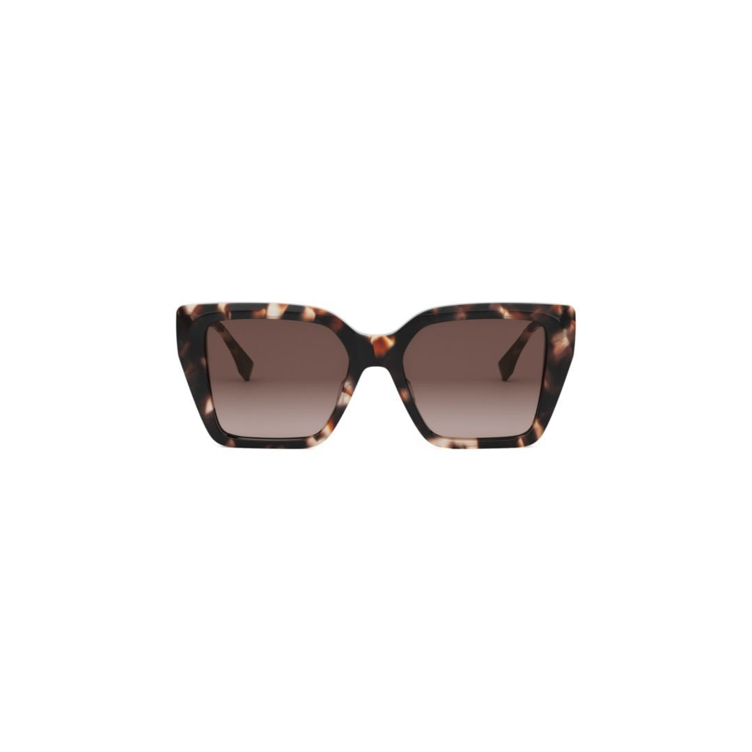 Fendi Fe40161i Oversized Square Sunglasses