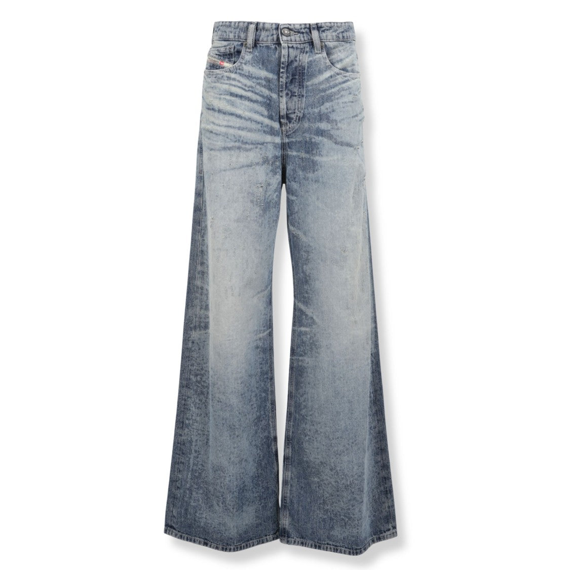 Diesel Tailored Cotton Pants With Classic Design