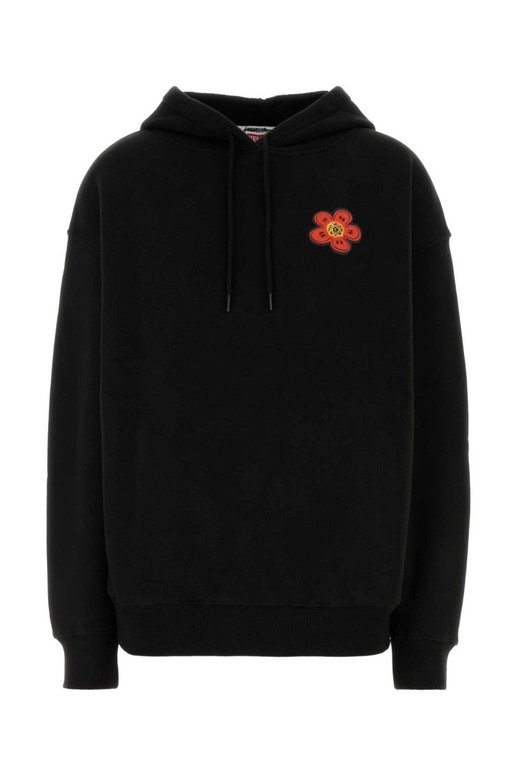 Kenzo Black Cotton Sweatshirt