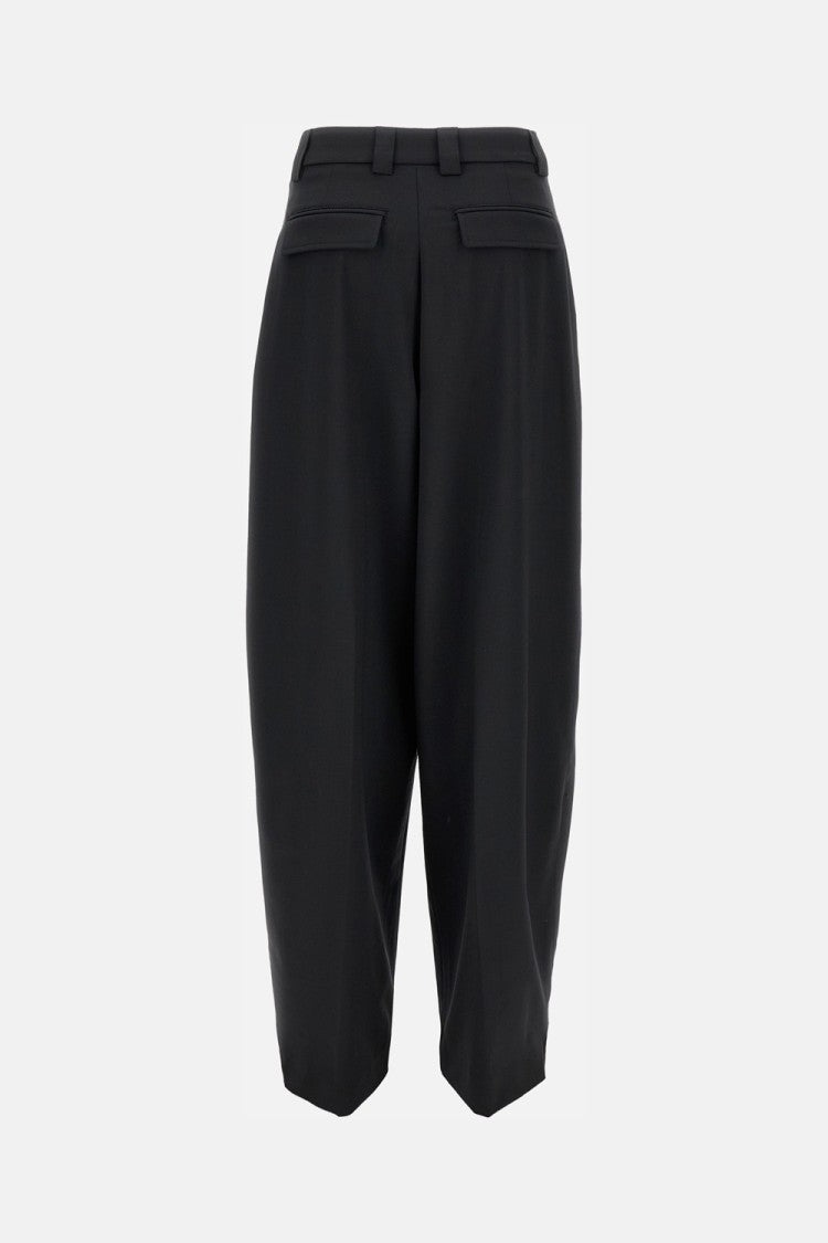 The Latest "Cara" Wool Blend Trousers