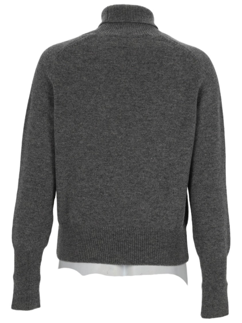 Victoria Beckham High Turtleneck Lambswool Sweater