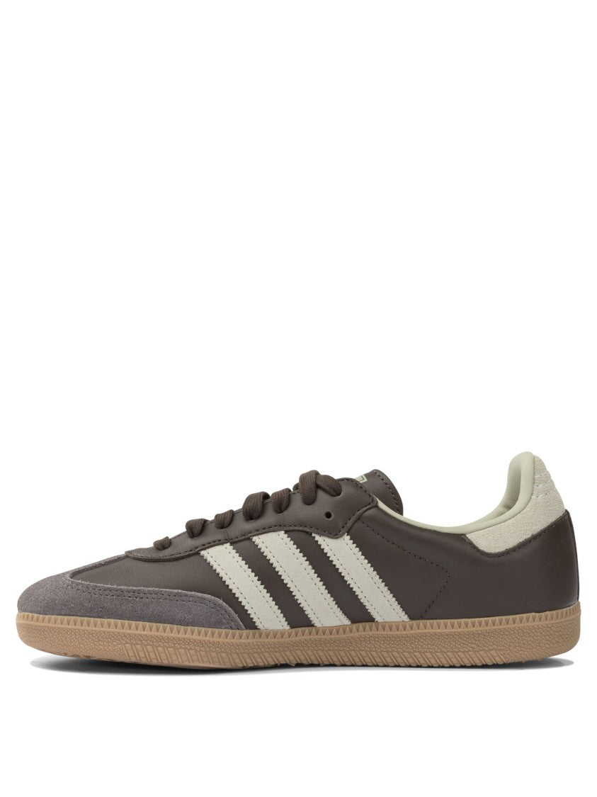 Adidas Originals Suede And Leather Low-Top Sneakers