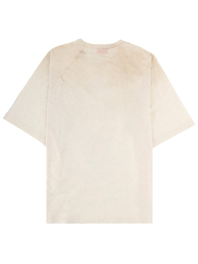Diesel Alecy Vintage Graphic Cotton-Hemp T-Shirt