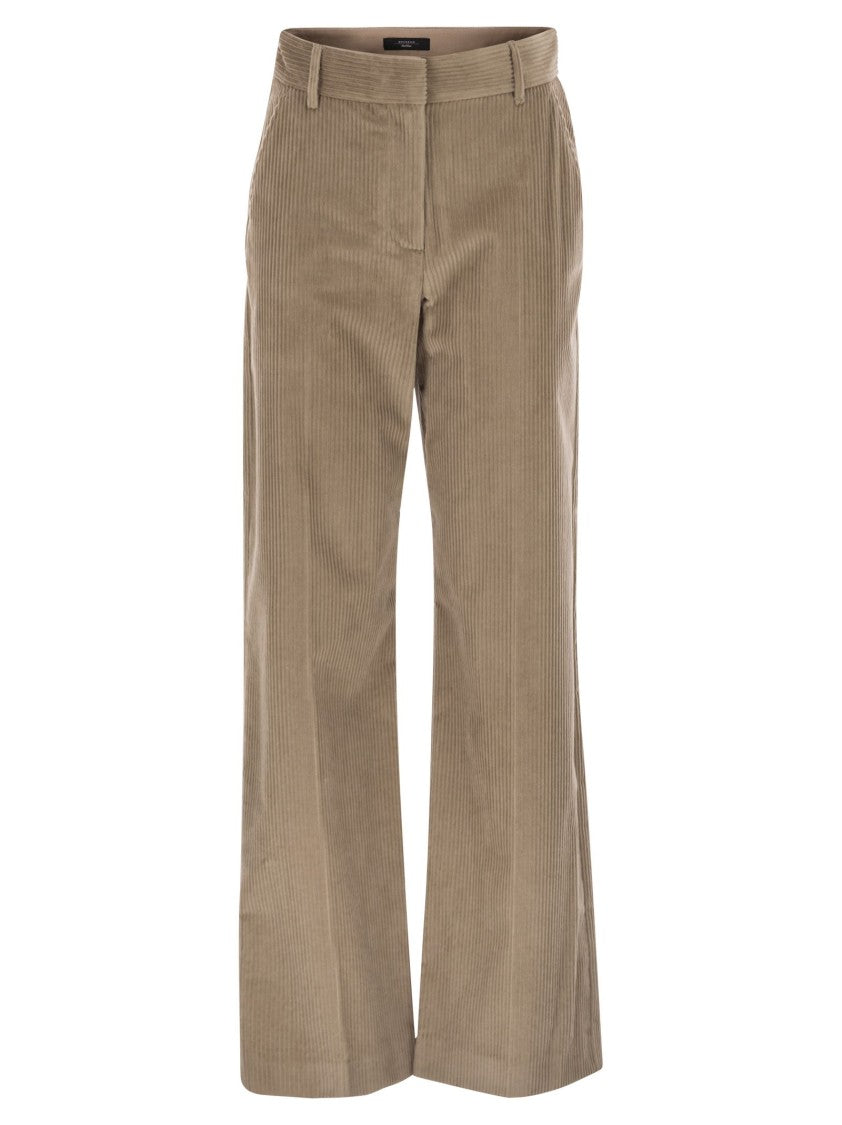 Max Mara Tania - Wide-Leg Corduroy Trousers