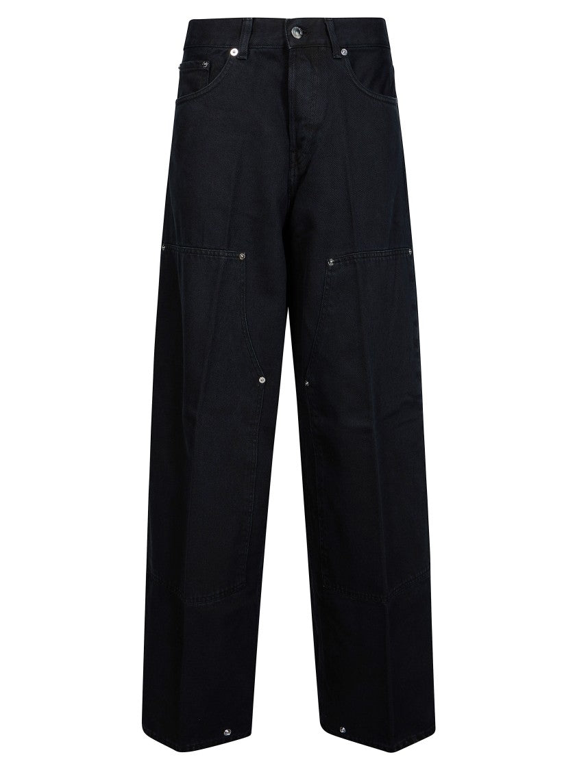 Haikure Legacy Soft High-Waisted Wide-Leg Denim Jeans